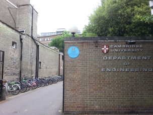 Department of Engineering, Cambridge University.