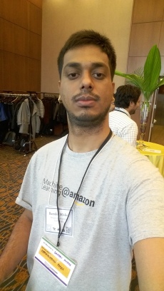 At Amazon luncheon, which was organized at NIPS 2015, Montreal, Canada.